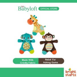 Bright Starts Snuggle and Teethe Baby Teething Toy For 0+ Month & above Playing Toys