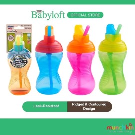 Munchkin Mighty Grip Flip Straw Cup 10oz 12+ Months 1pack (Remark for Colour)