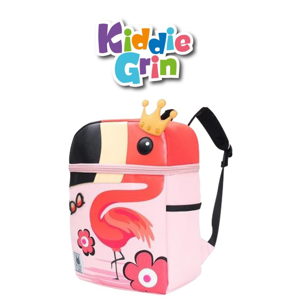 LB KINDERGARTEN BAGPACK - Flamingo (B) w/o Chest Button - BB