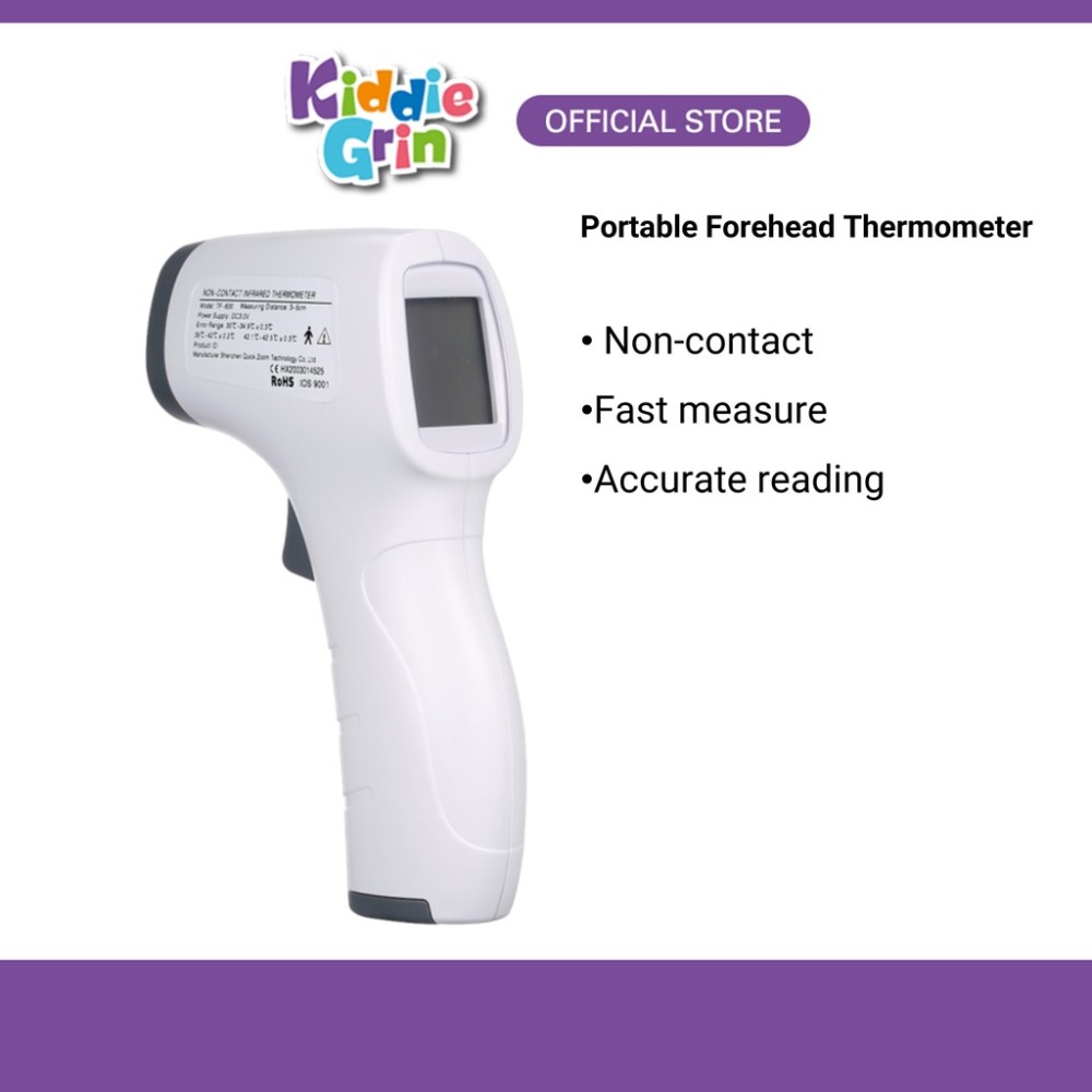 IR Infrared Digital Thermometer Gun Portable Forehead Temperature Measurement LCD LED Baby Kids Adult Fast Scan