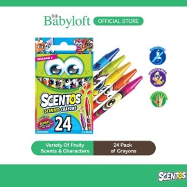 Scentos Scented Crayons (24pcs in a pack)