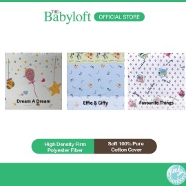 CHEEKY BON BON 3-pc Baby Cot Set - Bumper, Comforter & Mattress Sheet