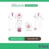 B.box Kids Sippy Cup Replacement Straws + Cleaner