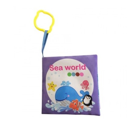 Lucky Baby  Discovery Pals Smartee 8 Pages Cloth Book - Sea World