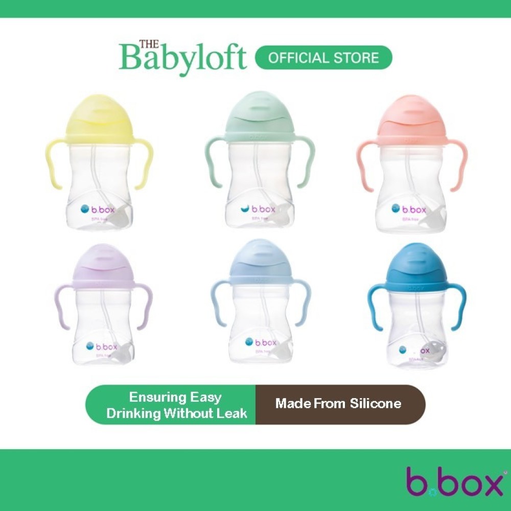 B.Box Straw Cups Baby Gelato Sippy Cup 240ml (Age: 6 months+)