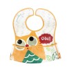 Lucky Baby Primo Eezee Clean Bib - Owl 6+ Months