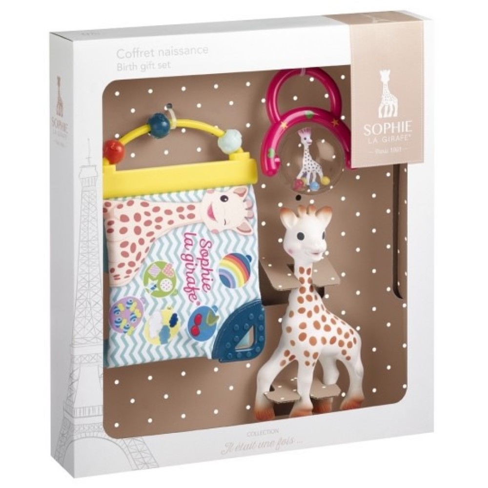 Vulli Sophie La Girafe Newborn Deluxe Baby Birth Gift Set