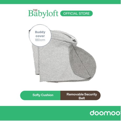 Doomoo Buddy Replacement Cover - Classic Grey