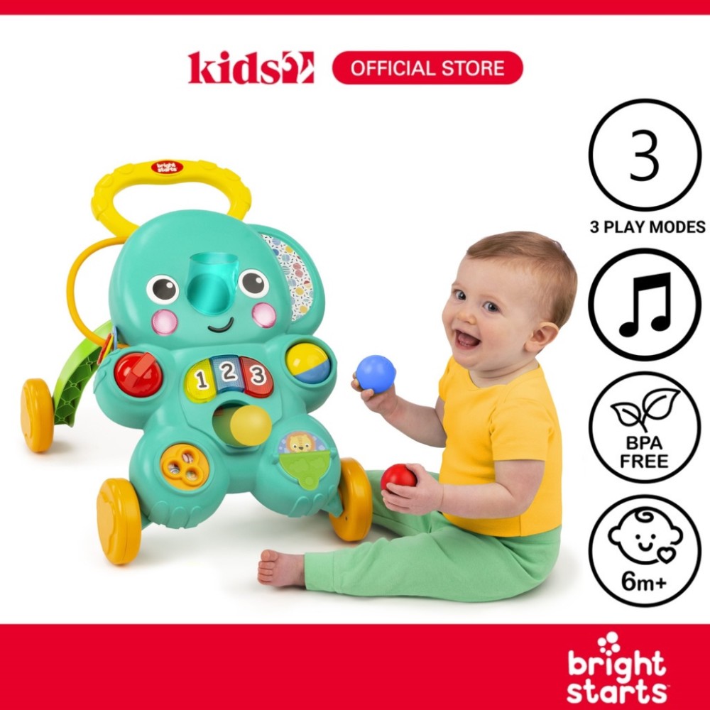 Bright Starts Stroll ’n Roll 2-in-1 Ball Play Walker (6 months- 3y/o)