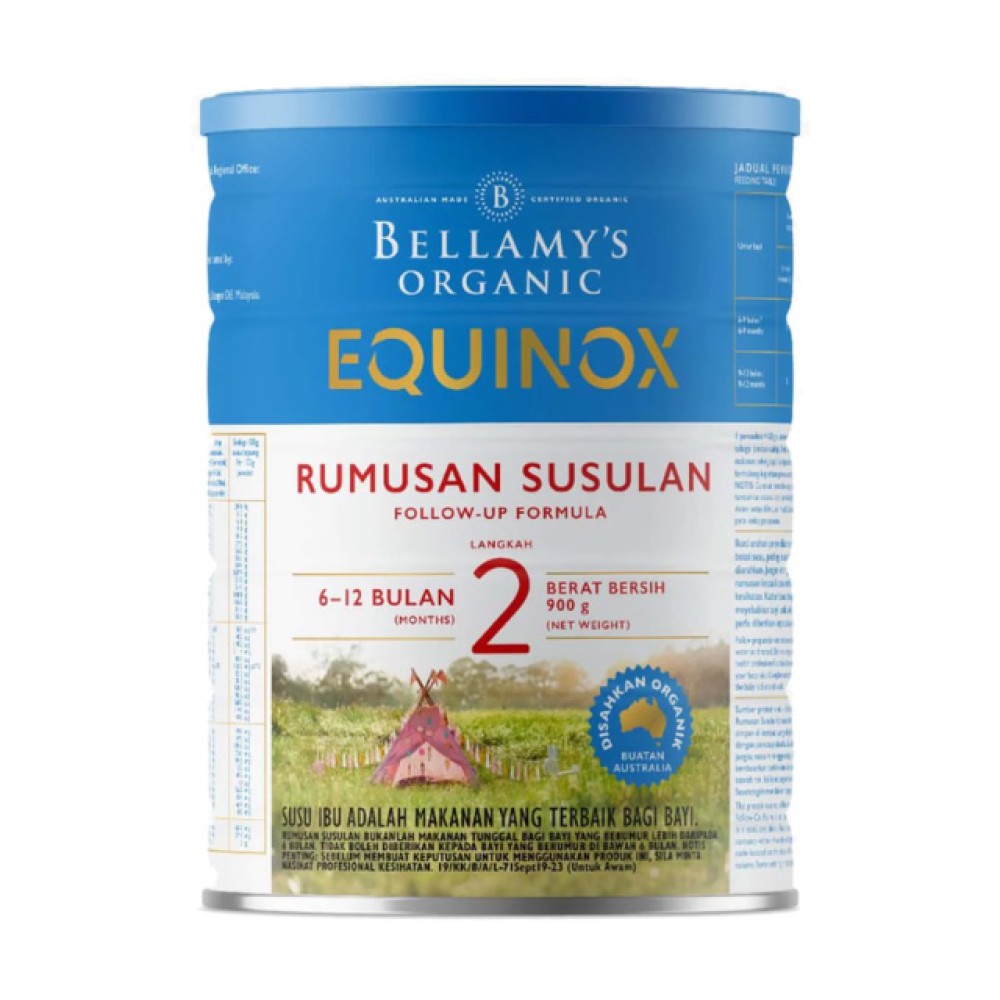 Bellamy's Organic Step 2 Equinox Follow-on Formula - For 6+ Months Baby