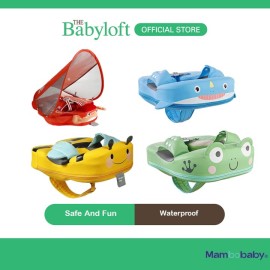 MamboBaby Adjustable Baby Chest Float For 3 Months+ - Crab/Whale/Bee/Frog