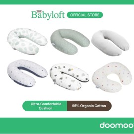 Doomoo Buddy-3 in 1 Maternity & Nursing Pillow with Organic Sheet