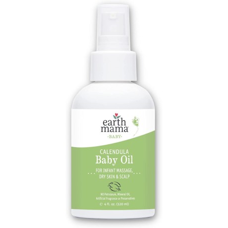 Earth Mama Calendula Baby Oil 120ML