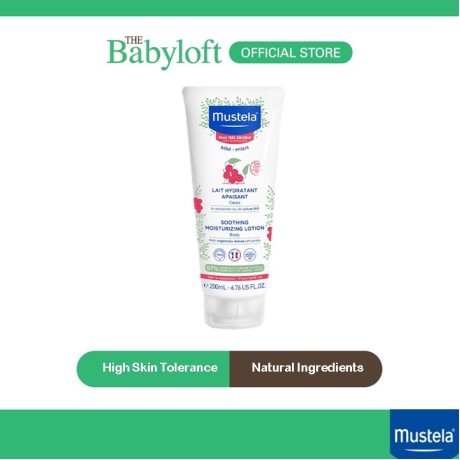 Mustela Soothing Moisturizing Baby Lotion With Organically Farmed Schisandra: For Sensitive Skin (200ML)