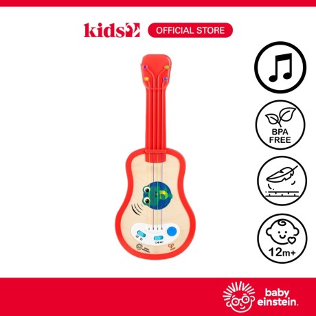 Baby Einstein Magic Touch Ukulele Wooden Musical Toy, Ages 6 Months Plus