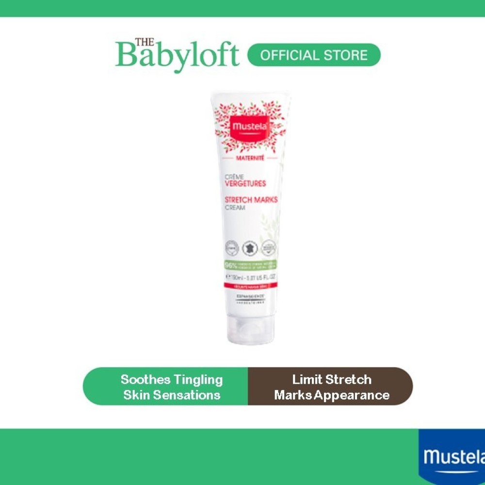 Mustela 3 In 1 Maternity Stretch Marks Cream for Mum During Pregnancy (150ml/250ml)