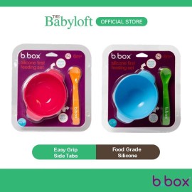 B.box Kids Silicone First Feeding Set