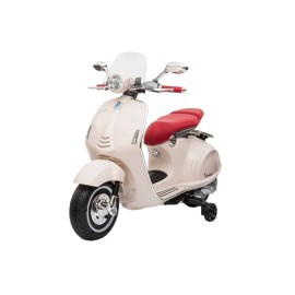 Original Vespa 946 6V Kids Electric Scootor Ride-On -Bianco White (Age: 3-6 years+)