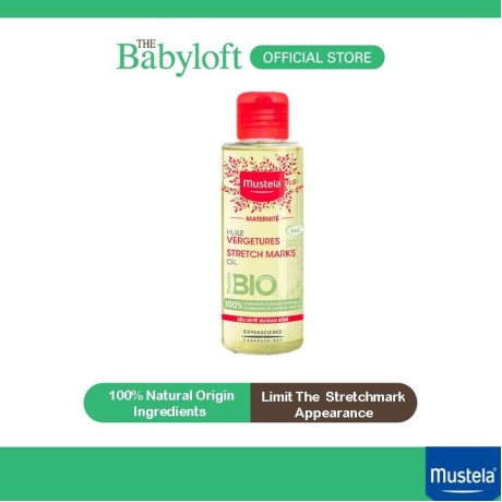 Mustela Maternity Stretch Marks Oil - For Mum During Pregnancy (105ML)