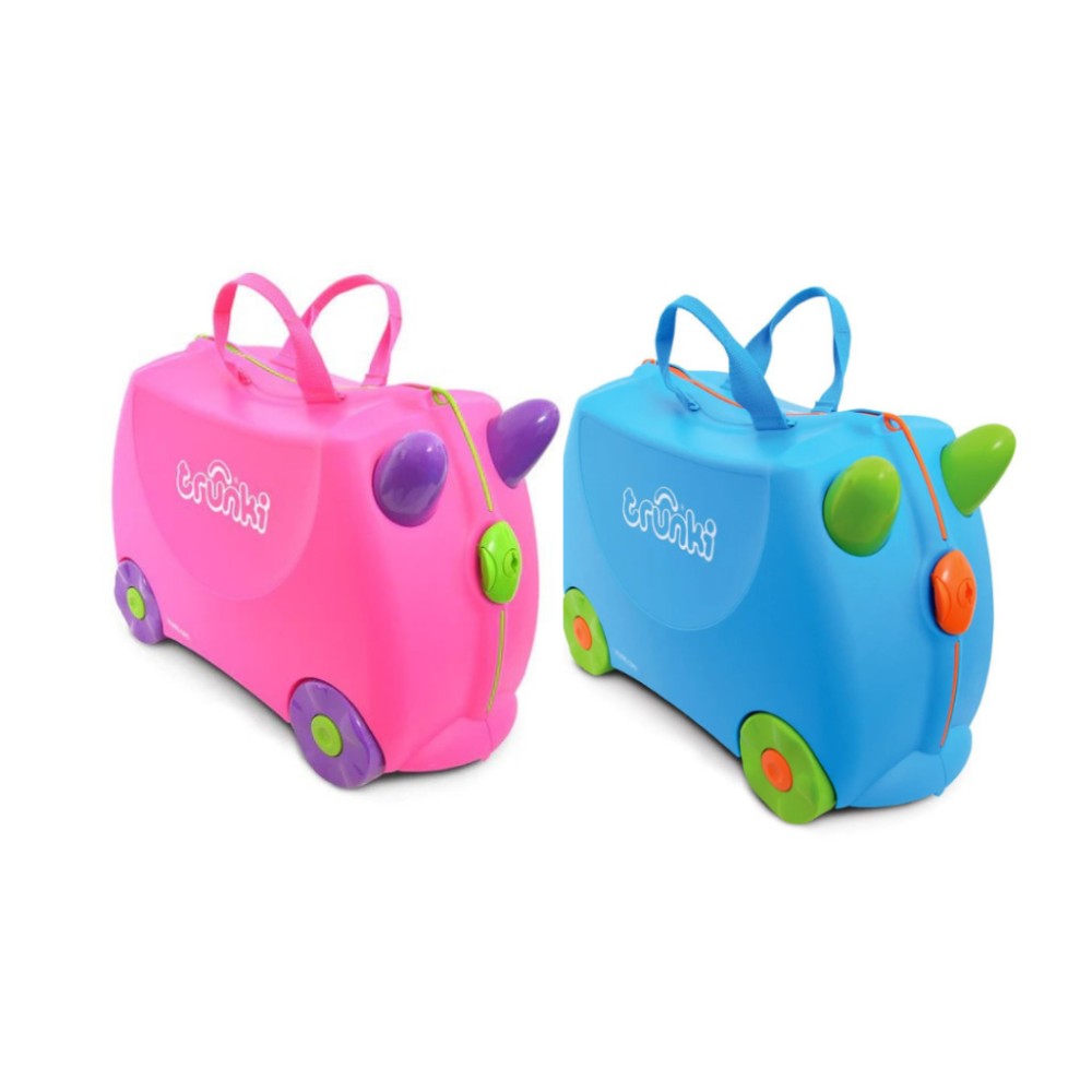 Trunki Kids Scooter Ride-On Suitcase Children Carry-On Luggage (18L) (Age:3-6years+)