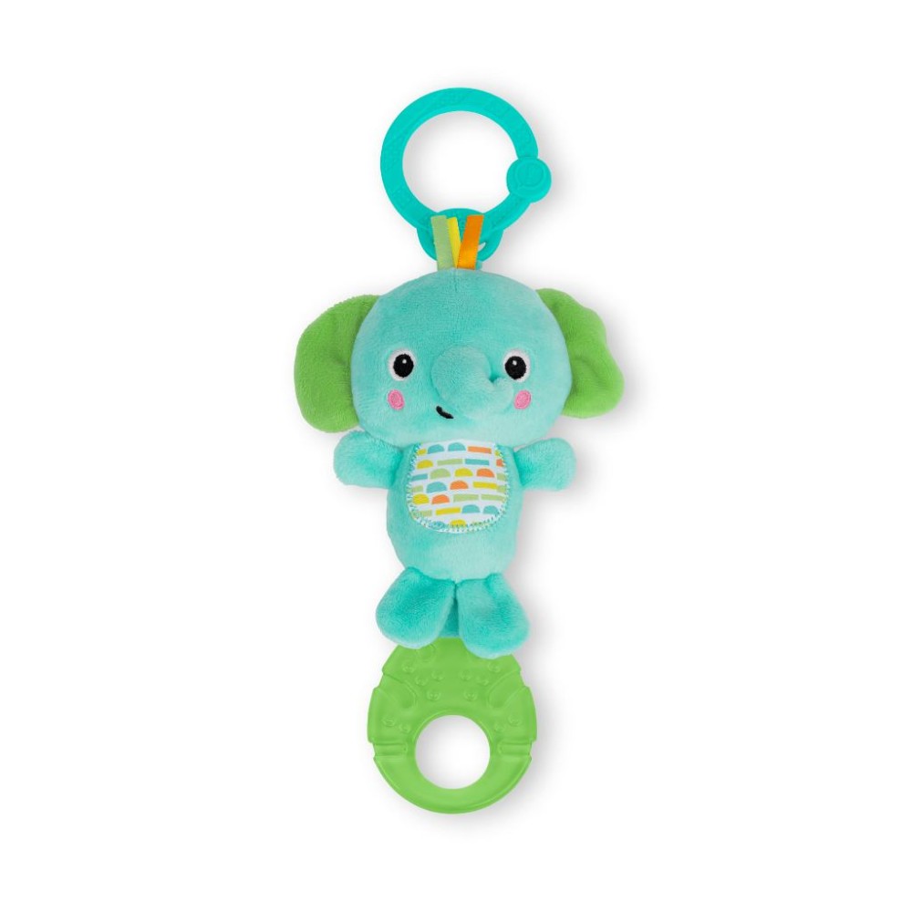 Bright Starts Tug Tunes On-the-Go Newborn Toy - Elephant