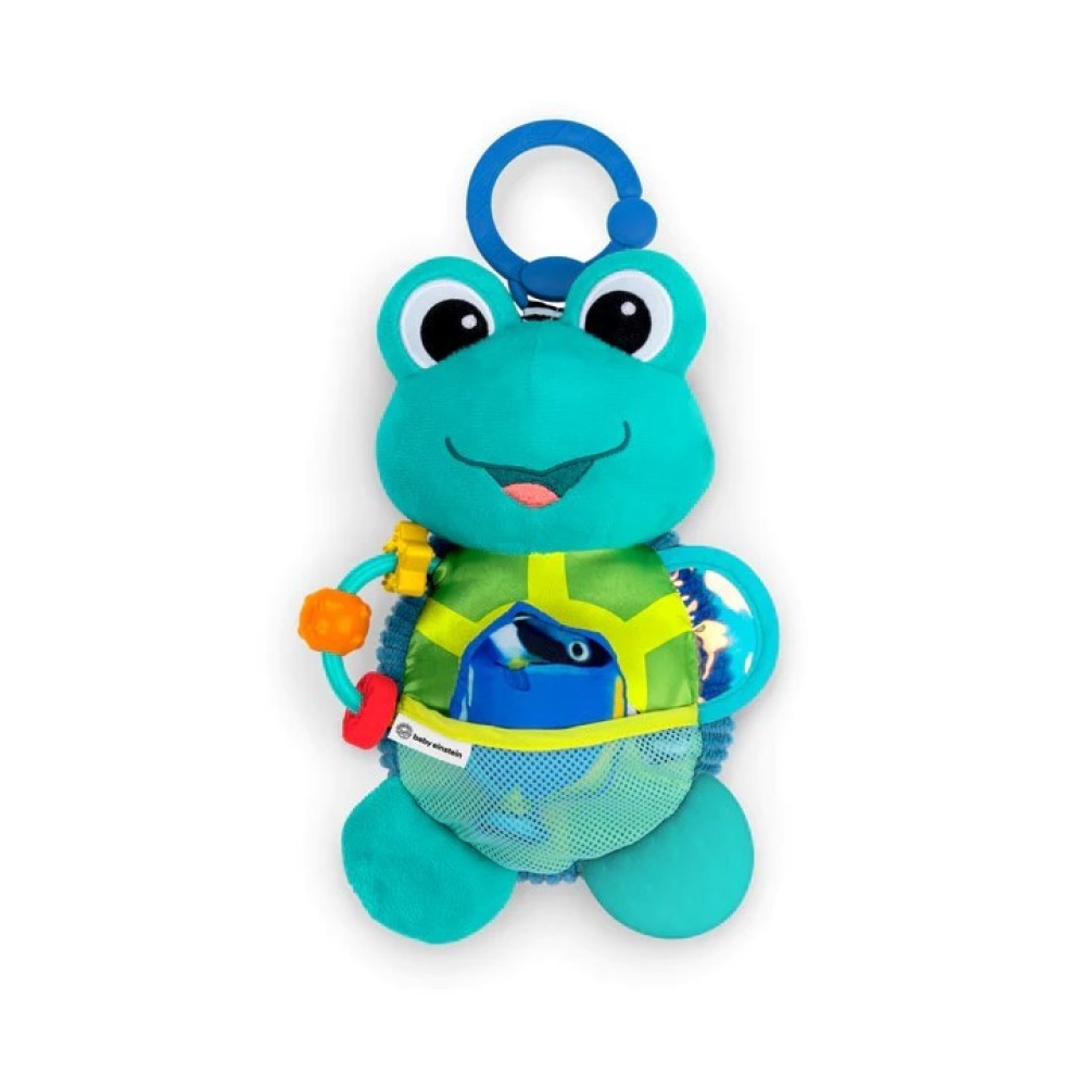 .Baby Einstein Neptune's Sensory Sidekick Baby Activity Plush Toy 0-36 Months