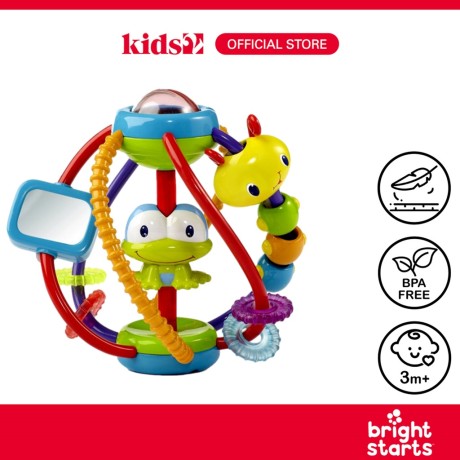 Bright Starts Clack & Slide Baby Activity Ball