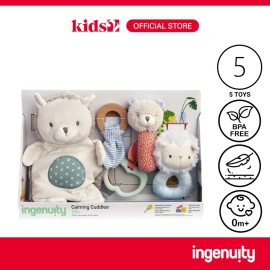 Ingenuity Calming Cuddles Baby Gift Set (5-in-1)