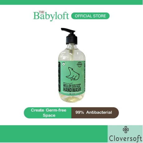 Cloversoft Anti Bacterial Plant Based Hand Wash (500ml)