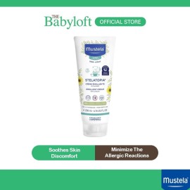 Mustela Stelatopia Emollient Baby Kids Cream with Sunflowers: For Dry Skin (200ML)