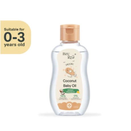 BZU BZU Coconut Baby Oil (100ml) - For Delicate Skin