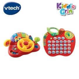 [BUNDLE] Vtech Preschool Alphabet Apple + Tiny Tot Driver Baby Toy Infant Toddler Baby Toys