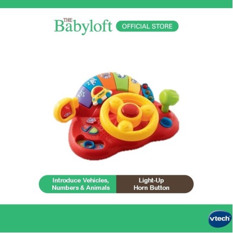 VTech Tiny Tot Driver Toys with Lights and Music 12-36 months