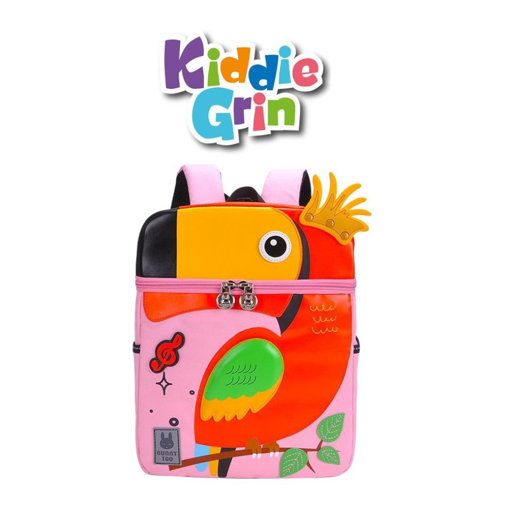 LB KINDERGARTEN BAGPACK - Toucan (B) w Chest Button - BB