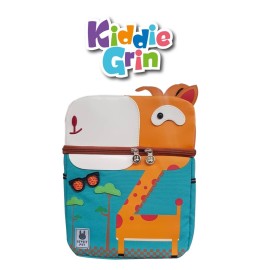 LB KINDERGARTEN BAGPACK - Giraffe (B) w Chest Button - BB