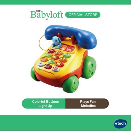 Vtech Pull 'N Learn Phone Baby Toy 1-3 years