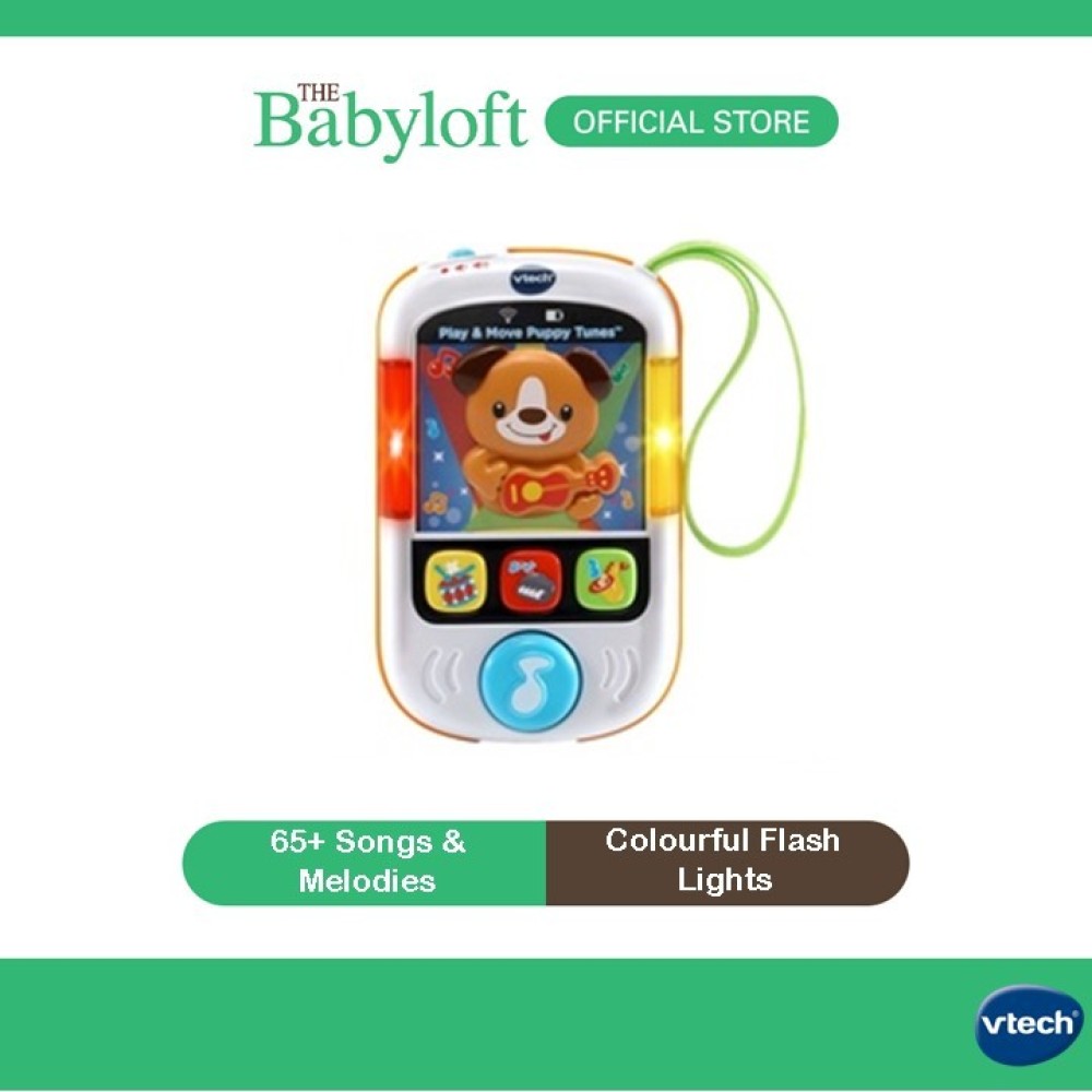 VTech Play and Move Puppy Tunes With 30 Melodies 0-12 months