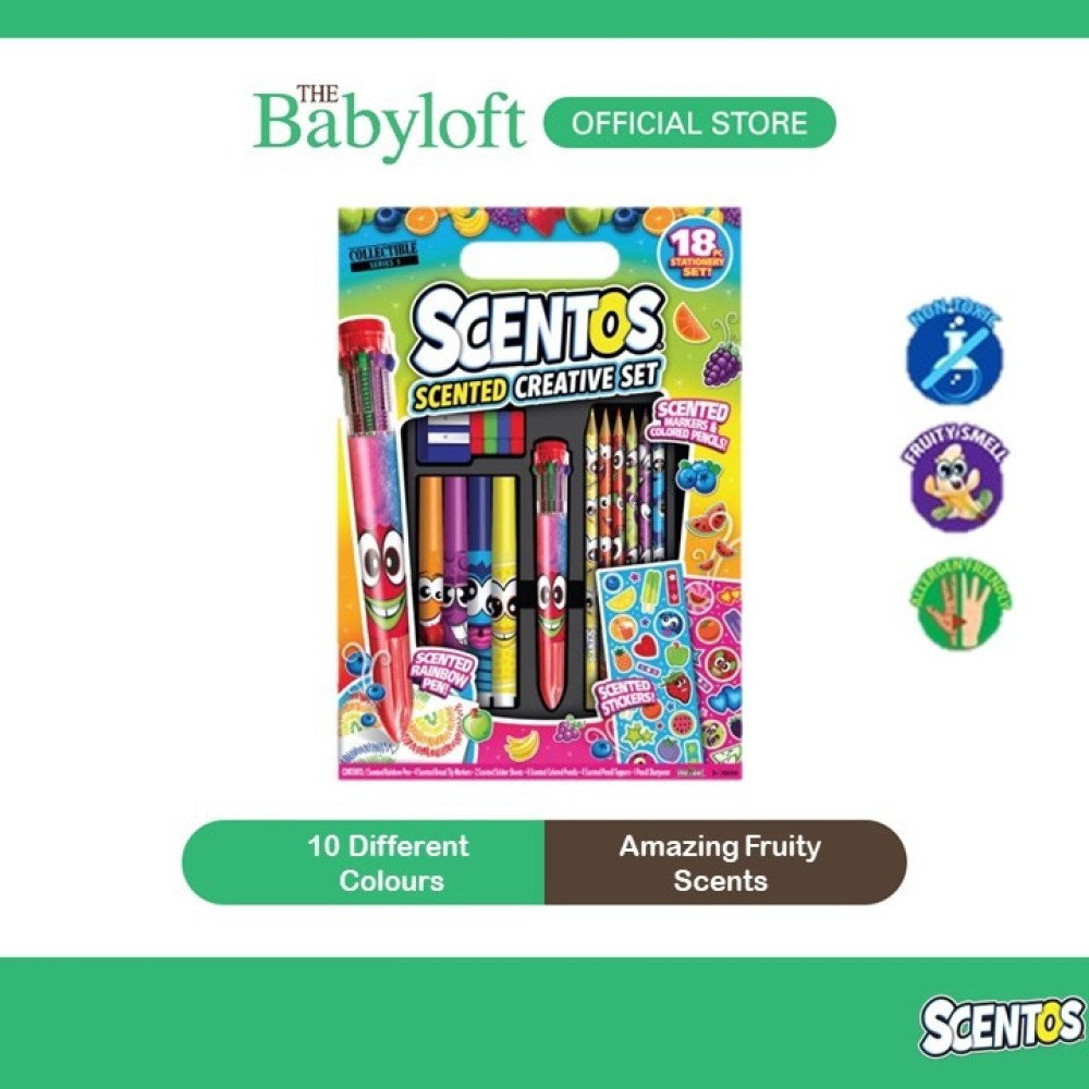 Scentos Scented Creative Set 18pcs 4+ ages