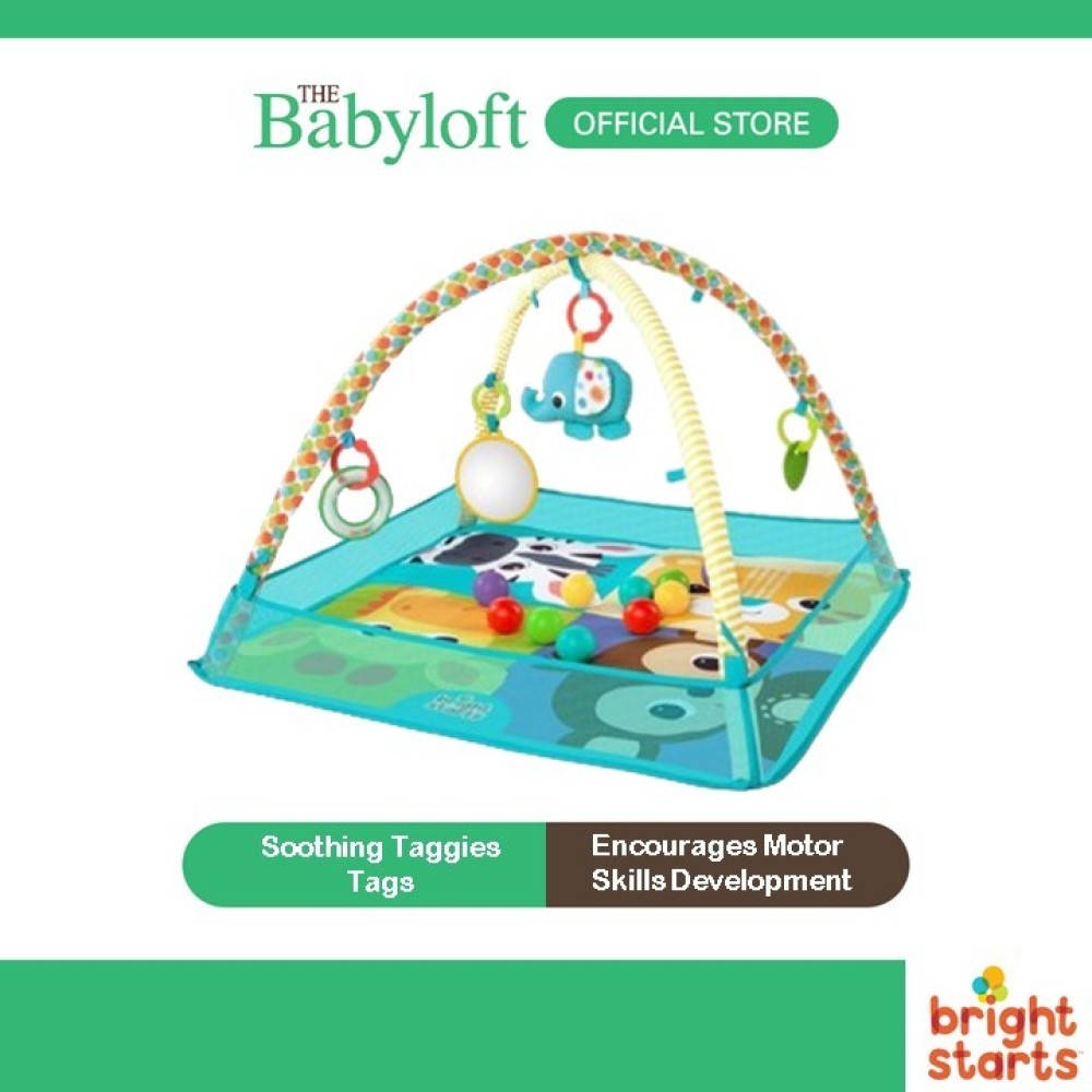 Bright Starts More-in-One Ball Pit Fun Activity Gym For NewBorn Baby 0 months & above Playmat / Playpen / Play Gym