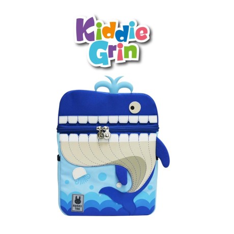 LB KINDERGARTEN BAGPACK - Whale w/o Chest Button - BB