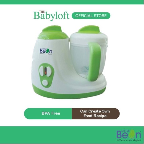 Little Bean Freely Easy Baby Food Processor BRA-Free