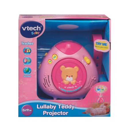 (Dc) Lullaby Teddy Projector (Pink)