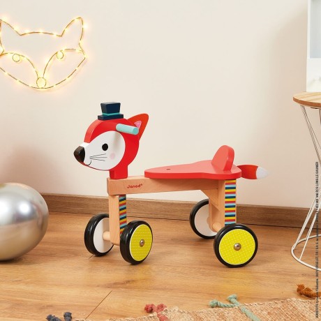 JANOD Baby Forest Fox Ride On for 1-3 Years Old