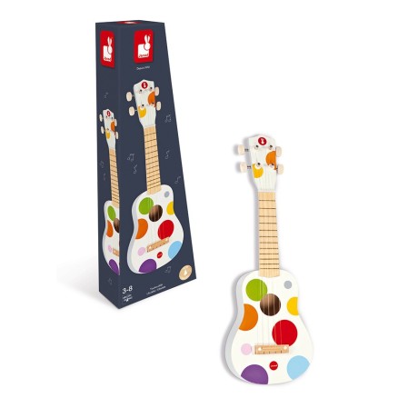 JANOD Ukulele Confetti Musical Toy for 3 Years Old +