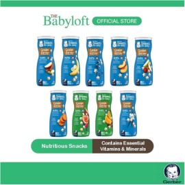 GERBER Snacks for Baby Grain & Grow Puffs Variety Flavours