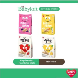 KEMY Bebe Grain Little Grain High Calcium Kids Snack (Blueberry/Cheese/Banana & Carrot) (Age: 9 months+)