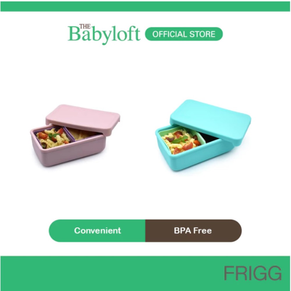 Melii Silicone Bento with Removable Dividers - 2 Colours