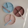 Mushie Silicone Suction Plate -5 Colours